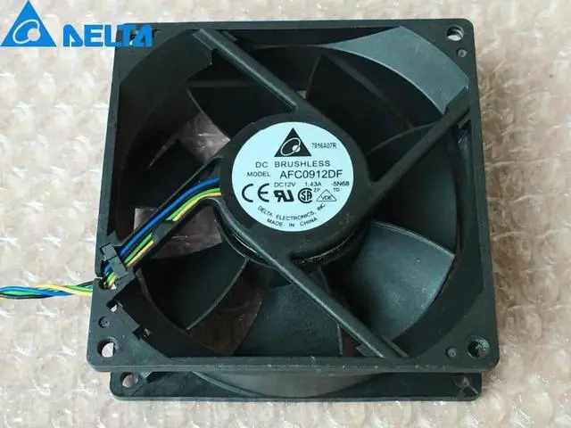 Main image of 1pcs AFC0912DF U7581 9032 12V 1.43A fan of wind capacity 9CM chassis fan