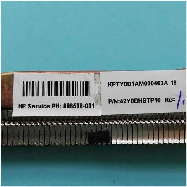 Alt view image 3 of 4 - New original cpu cooler FOR HP X360 13-4000 13-4003DX 13-4100 13-4102DX TPN-Q157 heatsink radiator 806506-001