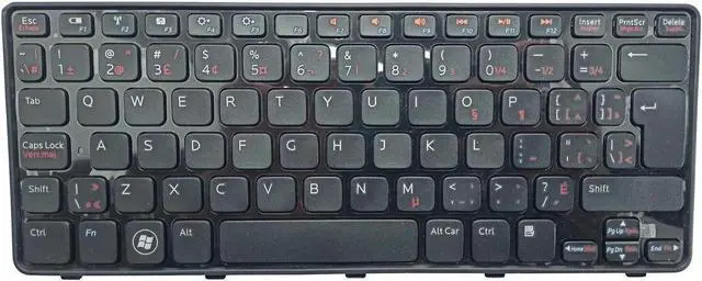 Alt view image 3 of 5 - Aomoproing US keyboard for Dell Inspiron Mini Duo 1090 PK130EP1A00