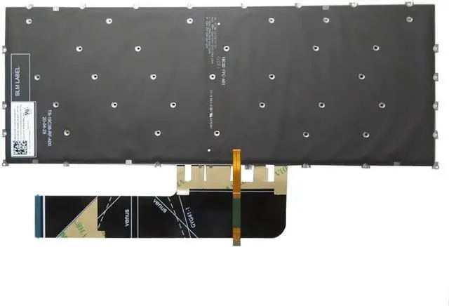 Alt view image 2 of 4 - Aomoproing US Keyboard For Lenovo Yoga Slim 7-14ARE05 Slim 7-14IIL05 Slim 7-14ITL05 Backlit