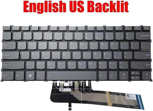 Main image of Aomoproing US Keyboard For Lenovo Yoga Slim 7-14ARE05 Slim 7-14IIL05 Slim 7-14ITL05 Backlit