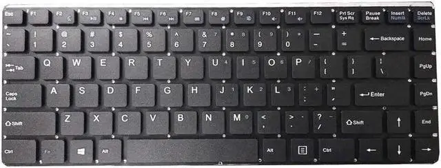 Main image of Aomoproing Laptop Keyboard YXTNB92-06 SCDY-300-2-1 ZX300T 300T English US Black With Frame