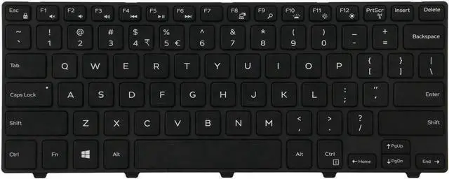 Alt view image 3 of 5 - Aomoproing Replacment keyboard for Dell Inspiron 3000 14 3441 5000 14 5442 7000 7447 /DE303-US