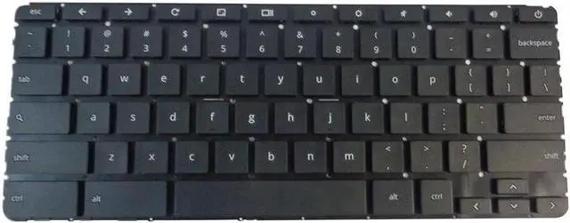 Main image of Aomoproing replacement keyboard for HP Chromebook 11 G5 Black US