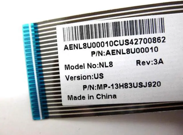 Alt view image 3 of 5 - Aomoproing US Keyboard For Quanta NL8 NL8B NL8C NL8E NL8K NL8H MP-13H83USJ920 Backlit
