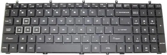 Main image of Aomoproing US Keyboard For Quanta NL8 NL8B NL8C NL8E NL8K NL8H MP-13H83USJ920 Backlit