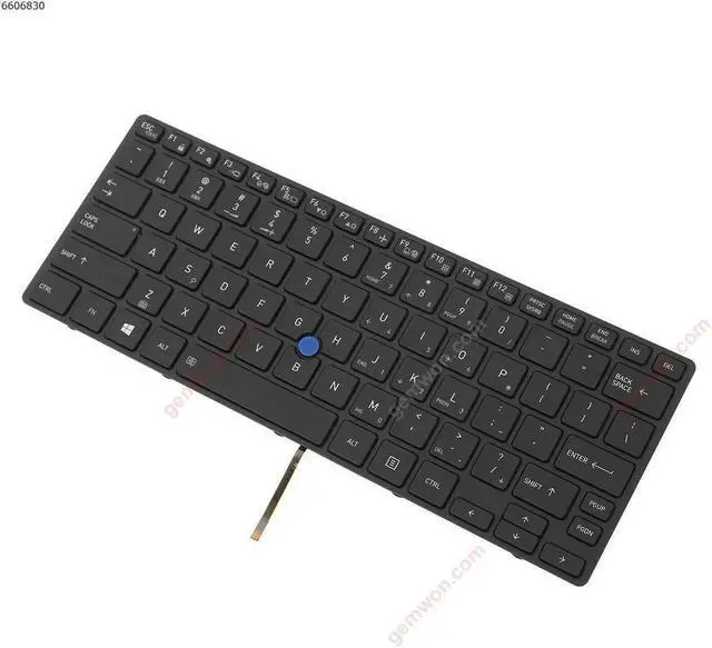 Alt view image 2 of 5 - Aomoproing Keyboard for Toshiba Tecra X40-D Backlit G83C000J75US TBM16N33USJ356 (US)