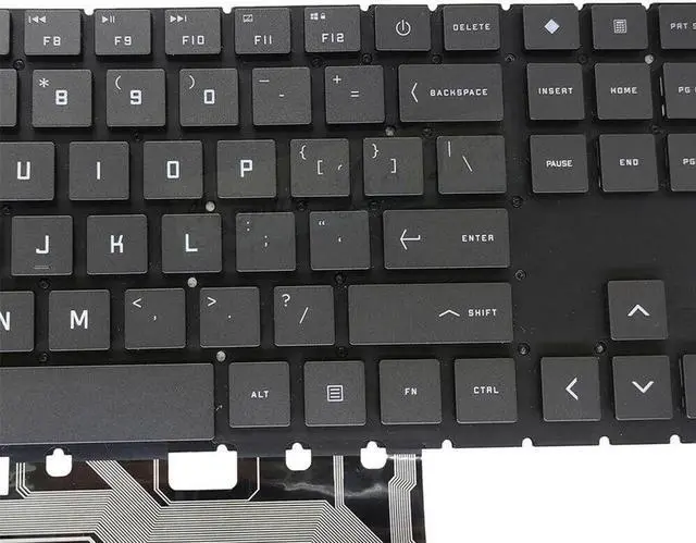 Alt view image 2 of 5 - Aomoproing replacement keyboard for HP OMEN 15-en 15-en0013dx 15-en1013dx 15-en0023dx US RGB Backlit
