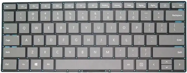 Main image of Aomoproing Gray color US Keyboard For Microsoft surface Laptop 4 13.5 1950 1951 1958 1959