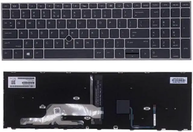 Main image of Aomoproing Laptop US Keyboard For HP ZBook 15 G5 ZBook 15 G6 With Backlit With Point Stick