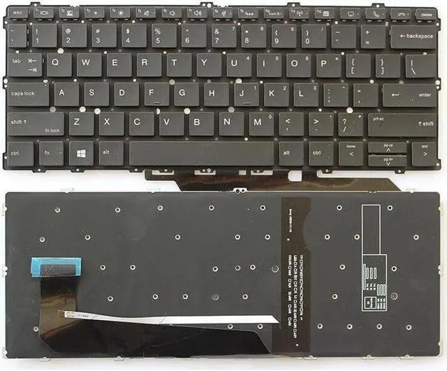 Main image of Aomoproing replacement keyboard for HP EliteBook x360 1030 G2 1030 G3 G4 US with Backlit 918018-001