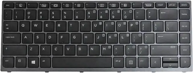 Alt view image 2 of 5 - Aomoproing US English Laptop Keyboard with Backlit Replacement for HP Zbook Studio G3