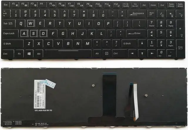 Main image of Aomoproing replacement keyboard for Clevo Sager NP6873 NP7850 NP7851 NP7870 RGB US with Backlit