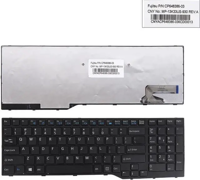 Main image of Aomoproing Keyboard for Fujitsu Siemens Lifebook AH544 AH564 AH555 CP64838603 MP-13K33US930