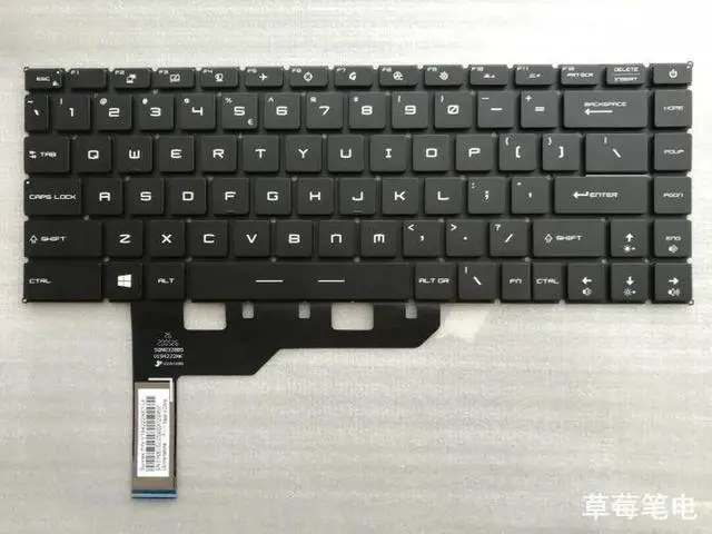 Main image of Aomoproing US Keyboard For MSI Creator 15 A10UE A10UG A10UET A10UHT MS-16V3 Per-Key RGB Key