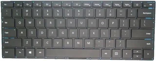 Main image of Aomoproing Black Keyboard For Microsoft surface Laptop 5 13.5 1950 1951 United States US