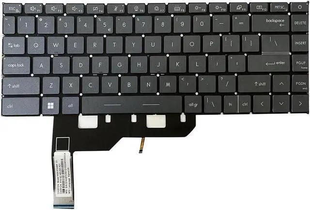 Alt view image 3 of 5 - Aomoproing replacement keyboard for MSI Creator 15 A10SE A10SF 15M A9SD A9SE A10SD A10SE US Backlit