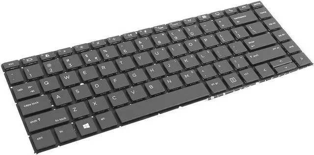 Alt view image 3 of 5 - Aomoproing  Keyboard for HP EliteBook Folio 1040 G5 BLACK Backlit (2B-BAZ89Q100) US