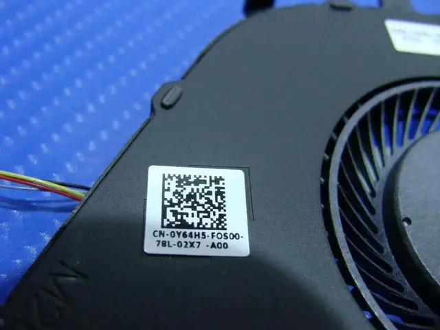 Alt view image 2 of 5 - Cpu cooling fan for Dell Inspiron 7570 15.6 inches Y64H5