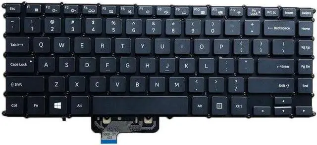 Main image of Aomoproing  Laptop Keyboard For Samsung NP750QUA 750QUA English US With Backlit Black
