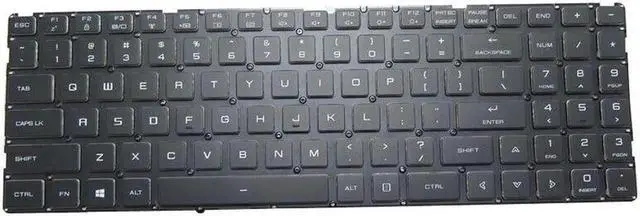 Alt view image 2 of 4 - Aomoproing Laptop No Backlit Paper Keyboard For Tongfang GM7ZG8M GM7AG0M English No Frame