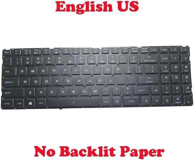 Main image of Aomoproing Laptop No Backlit Paper Keyboard For Tongfang GM7ZG8M GM7AG0M English No Frame
