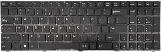 Alt view image 3 of 5 - Aomoproing  US KEYBOARD MEDION AKOYA P6659 E6422 E6421 E6412 E P6661 D15S QWERTY