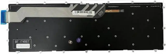 Alt view image 3 of 5 - Aomoproing  US Keyboard Backlit Red Font Replace for Dell G3-3579 3779 3590 G7-7588