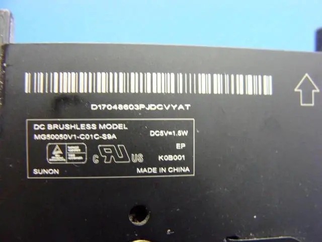 Alt view image 3 of 5 - Aomoproing Cpu cooling fan for Air A1370 MC505LL Late 2010 11 inches 922-9676