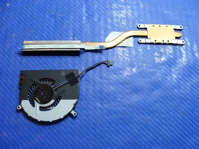 Alt view image 3 of 5 - Aomoproing Cpu cooling fan for HP Chromebook 14-q010nr 14 inches with Heatsink 743674-001