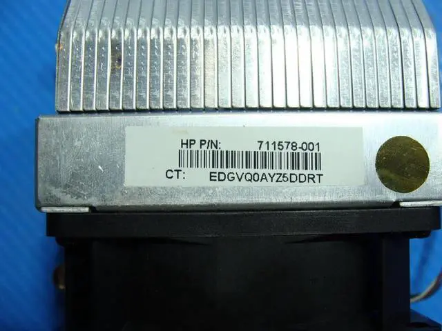 Alt view image 2 of 5 - Aomoproing Cpu cooling fan for HP EliteDesk 800 G7 Desktop with Heatsink 711578-001