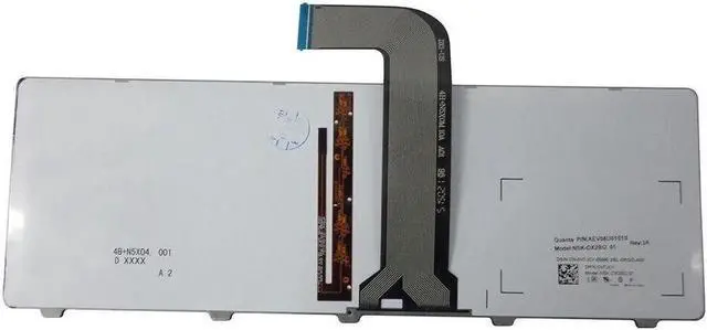 Alt view image 2 of 4 - Aomoproing  Backlit Keyboard for Dell XPS 15 (L502X) Laptops - Replace part number VH9DD