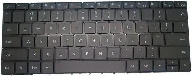Main image of Aomoproing V Laptop US Keyboard For Honor Magicbook 16 pro HYM-W76 Without Frame Black