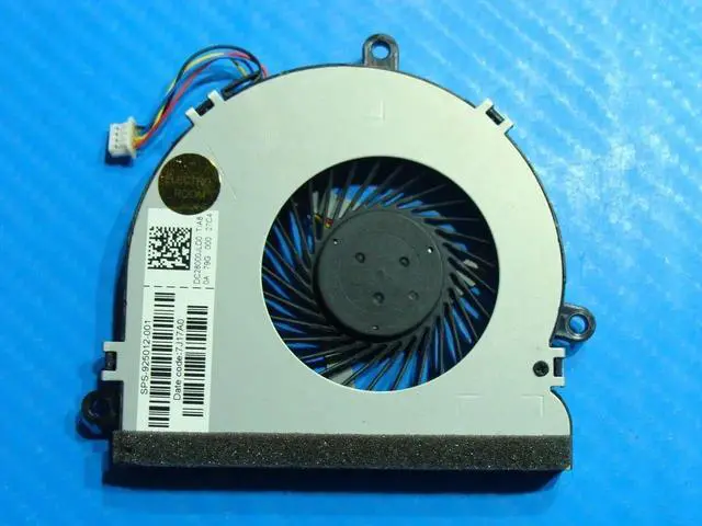 Alt view image 3 of 5 - Aomoproing Cpu cooling fan for HP Notebook 15-bw071nr 15.6 inches 925012-001 DC28000JLD0
