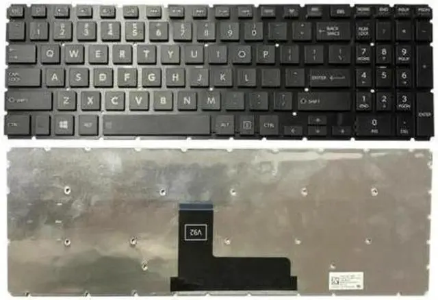 Alt view image 3 of 5 - Aomoproing  Keyboard for Toshiba L55D-B5238 L55D-B5320 L55D-B5364 L55Dt-B5256 PSKUAU