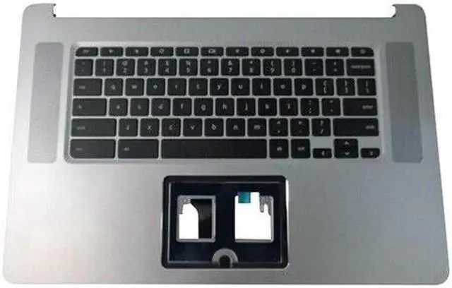Main image of Aomoproing replacement keyboard for Acer Chromebook 15 CB515-1HT Silver Palmrest including US 6B.GP3N7.016