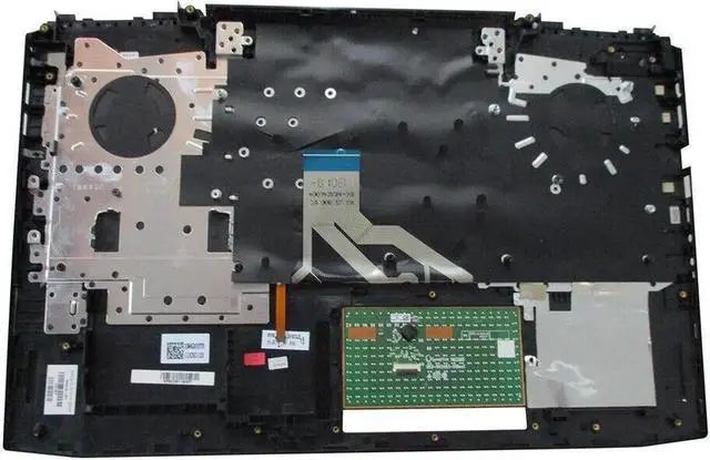 Alt view image 2 of 4 - Aomoproing replacement keyboard for HP OMEN 15-CE 15T-CE with Palmrest Backlit including Touchpad 929478-001