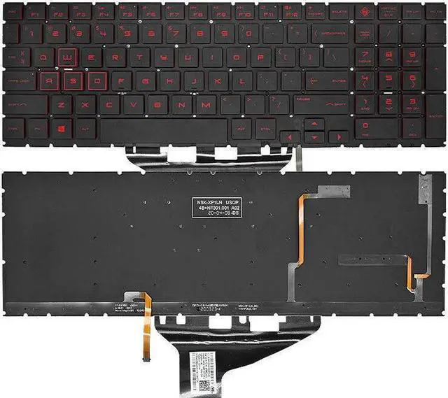 Main image of Aomoproing  replacement keyboard for HP omen 15 DC DC0003la 15-DC0004TX DC005TX US Colorful Backlit