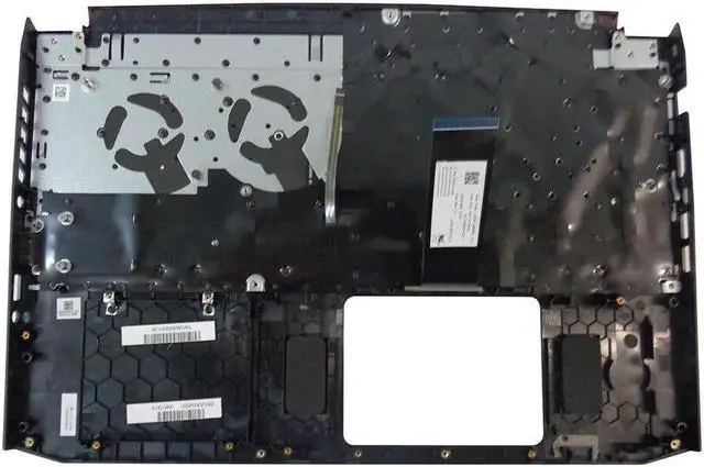 Alt view image 2 of 4 - Aomoproing replacement keyboard for Acer Nitro AN515-54 Upper Case with Palmrest Backlit 6B.Q5AN2.001