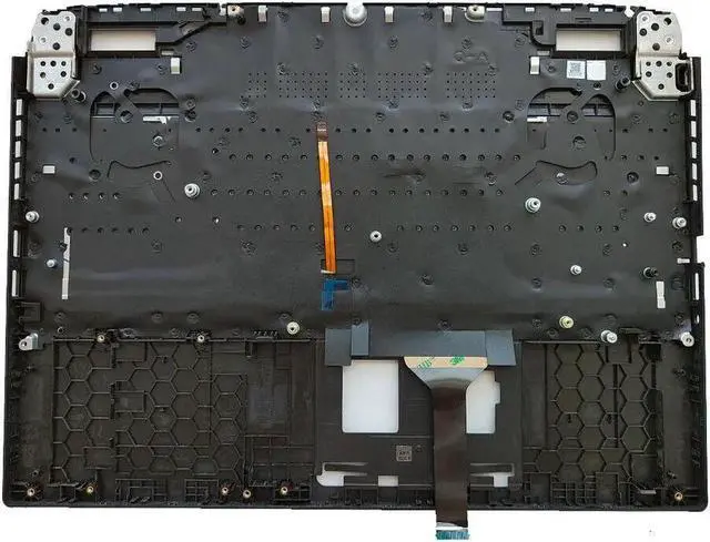 Alt view image 4 of 7 - Aomoproing replacement keyboard for Acer Nitro 5 AN515-58 Palmrest including Backlit with Red Keys 6B.QFJN2.001