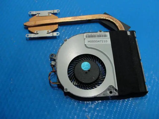 Alt view image 2 of 4 - Aomoproing Cpu cooling fan for Toshiba Satellite P55-A5200 15.6 inches with Heatsink H000047210