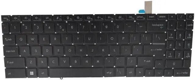 Alt view image 2 of 4 - Aomoproing Replacement keyboard for Monochrome Backlit US Keyboard For MSI CreatorPro M16-A12U A12UKS A12UJS A12UIS