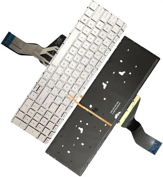 Alt view image 3 of 5 - Aomoproing  replacement keyboard for HP 17-ab220nr 17-ab010nr 17-ab020nr 17-ab068nr US with Backlit LA
