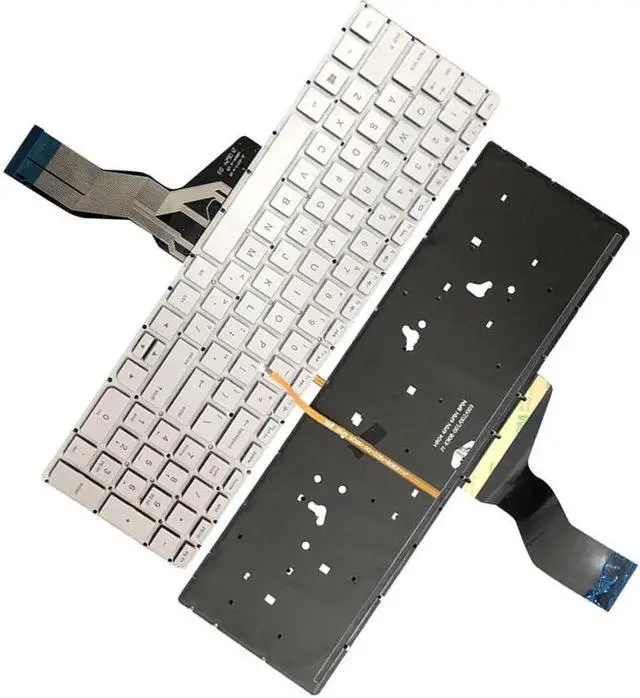 Alt view image 3 of 5 - Aomoproing replacement keyboard for HP 17-ab220nr 17-ab010nr 17-ab020nr 17-ab068nr US with Backlit LA