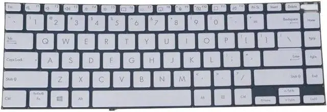 Main image of Aomoproing  Laptop US Silver color Keyboard For ASUS Zenbook 14X OLED UX5400 UX5400EG UX5400EA