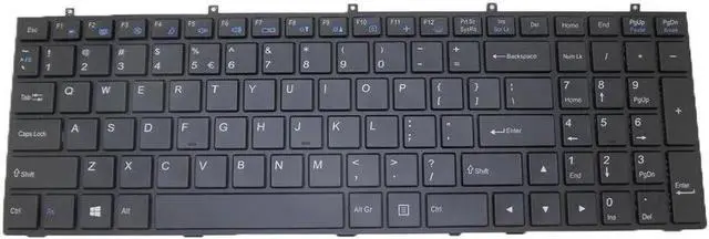 Main image of Aomoproing  English US Keyboard For Sager NP6350 NP6370 NP7352 NP7355 NP7358 NP7370 NP7378