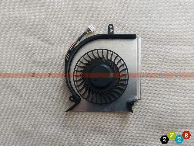 Alt view image 3 of 5 - Aomoproing Cpu cooling fan for Fo MSI GE75 GP75 GE63 GP63 GL63 GV63 GE73 GL73 VR Raider 8SF
