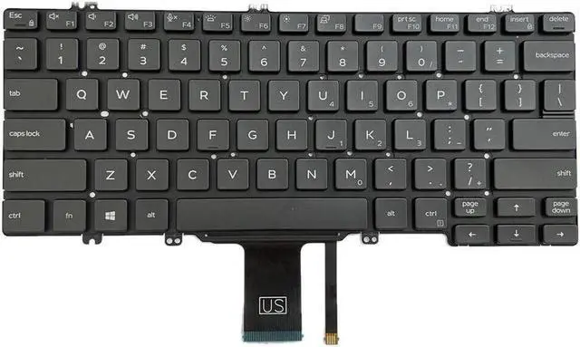 Main image of Aomoproing  Replacement Keyboard With backlight for Dell LatituDE 7300 5300 5200 2 in 1