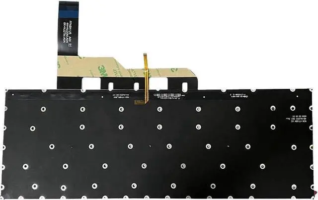 Alt view image 2 of 5 - Aomoproing  replacement keyboard for MSI GE66 RaiDEr MS-1541 GP66 GS66 Stealth MS-16V1 MS-1542 Backlit