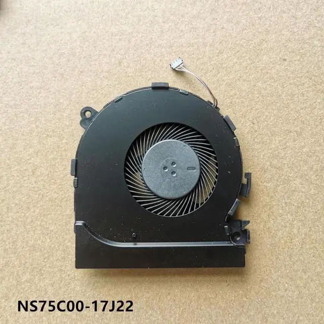 Alt view image 2 of 5 - Aomoproing Cpu cooling fan for HP Spectre X360 15-CH NS75C00 L15604-001 4-Pin DC05V 0.50A